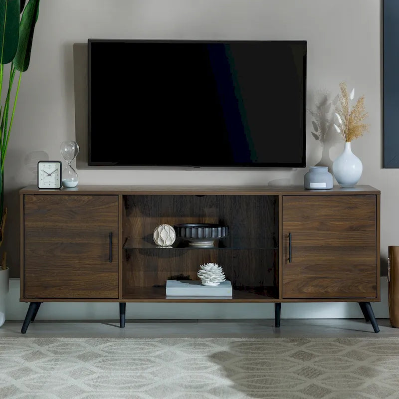 Middlebrook 60-inch Mid-Century Modern 2-Door TV Stand