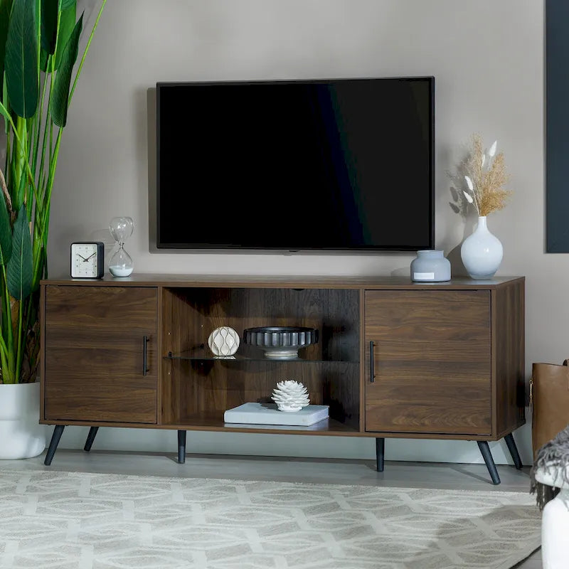 Middlebrook 60-inch Mid-Century Modern 2-Door TV Stand