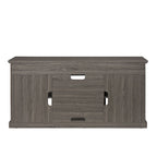 Modern TV Stand Media Stand Modern Entertainment Console for TV Up to 65 with Glass Door Open and Closed Storage Space