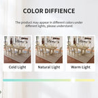 60-78 Extendable Dining Table, Farmhouse Wooden Kitchen Table with Removable Leaf, Large Expanding Table for 4-8