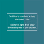 Teal Blue 62 TV Stand with Glass Doors & Shelves for Living Room