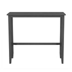 3-Piece Farmhouse Dining Set with Rectangular Table & 2 Chairs