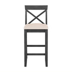 3-Piece Farmhouse Dining Set with Rectangular Table & 2 Chairs