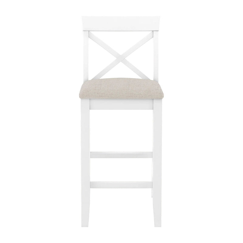 3-Piece Farmhouse Dining Set with Rectangular Table & 2 Chairs