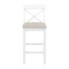 3-Piece Farmhouse Dining Set with Rectangular Table & 2 Chairs