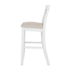 3-Piece Farmhouse Dining Set with Rectangular Table & 2 Chairs