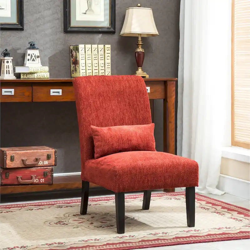 31.75 High Back Polyester Accent Chair