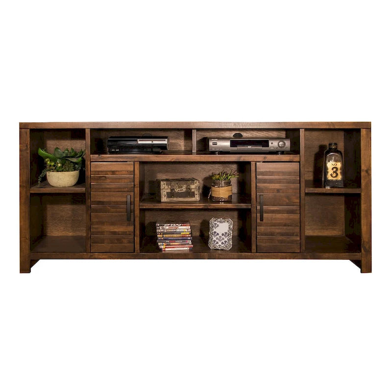 Bridgevine Home Sausalito 74 inch TV Stand Console for TVs up to 85 inches, No Assembly Required