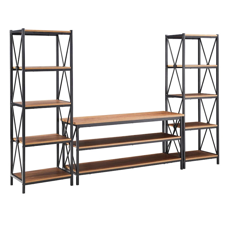 Eulalia 62 W Metal Etagere TV Stand for TVs up to 70 by iNSPIRE Q Classic