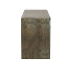 Bridgevine Home Joshua Creek 48 inch TV Stand for TVs up to 55 inches, No Assembly Required, Barnwood Finish