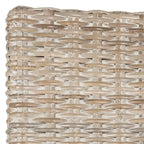 SAFAVIEH Alearda Natural Dining Chair (Set of 2) - 23 x 24.4 x 34 - 23Wx24Dx34H