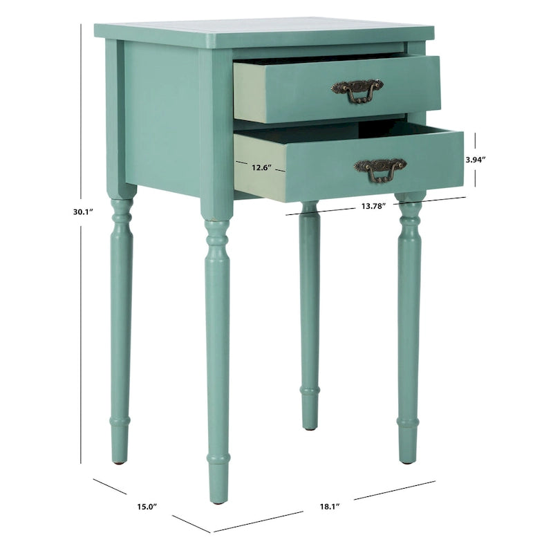 SAFAVIEH Sandra Accent Table - 18.1 x 15 x 30.1 - 18Wx15Dx30H