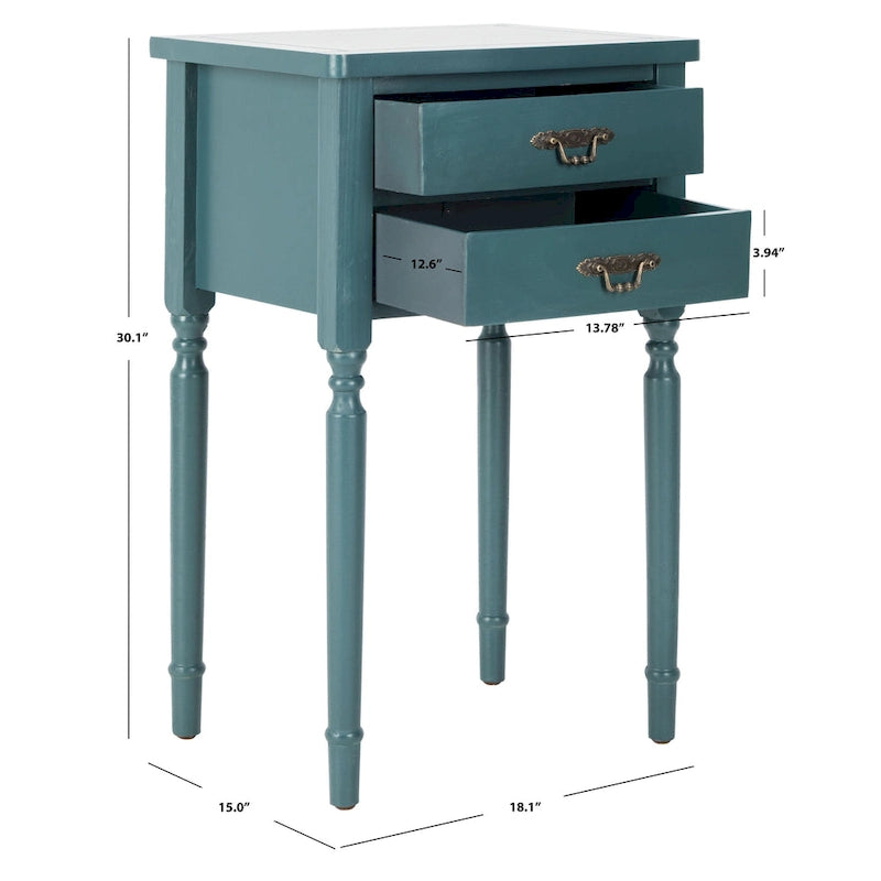 SAFAVIEH Sandra Accent Table - 18.1 x 15 x 30.1 - 18Wx15Dx30H