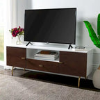 SAFAVIEH Lerke Media TV Stand - 54 W x 15.7 L x 19.7 H - 54Wx16Dx20H