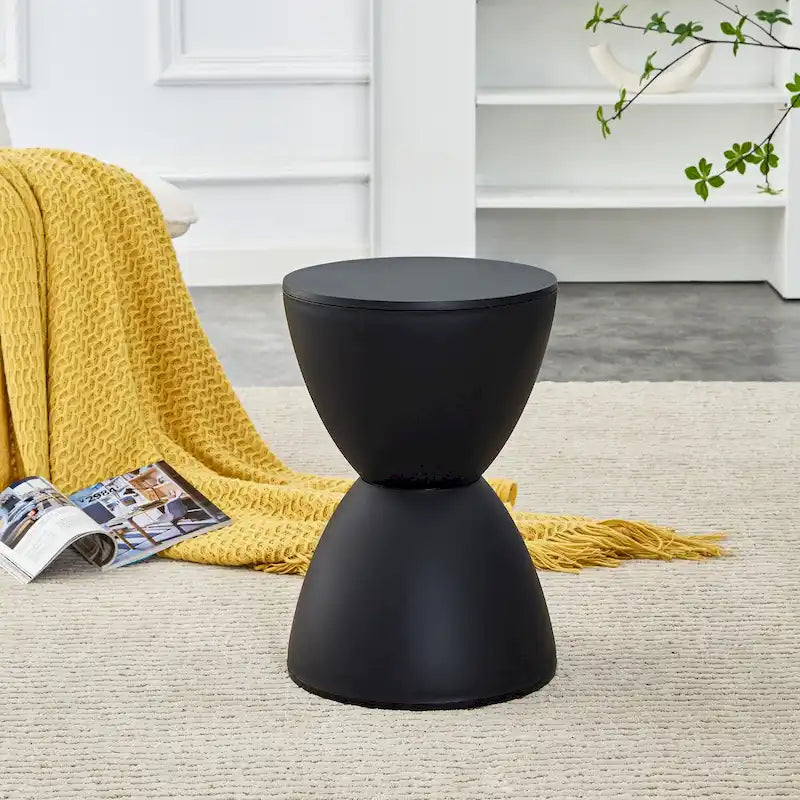 Modern Prince Stool Side Table Contemporary Modern Accent Stool for Stylish Home Accents
