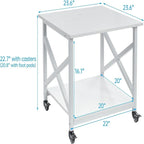 23.6 Inches Large Printer Stand