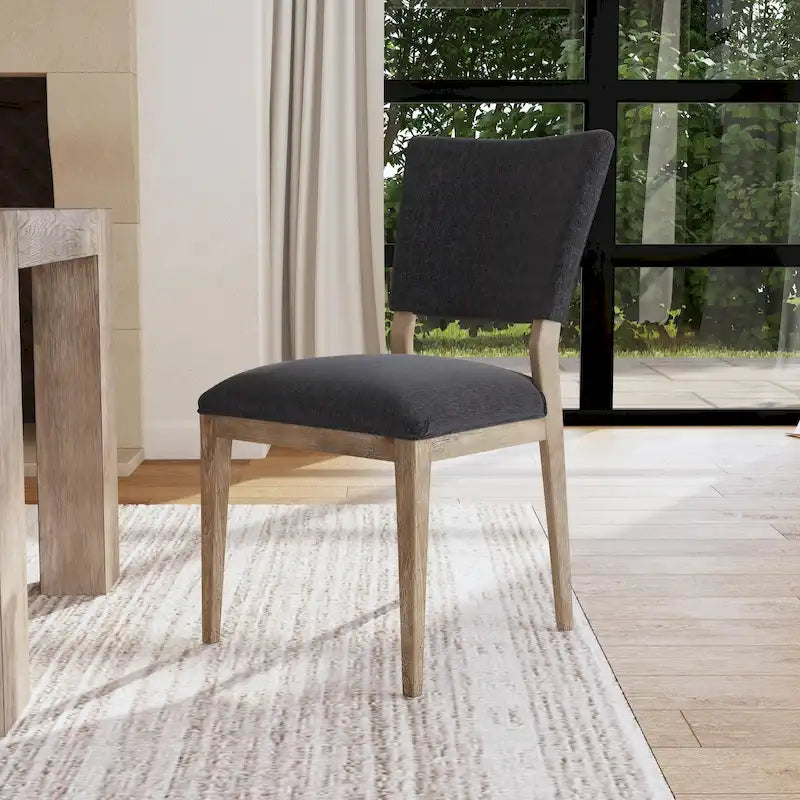 Classic Home Phillip Upholstered Dining Chair (Set of 2)